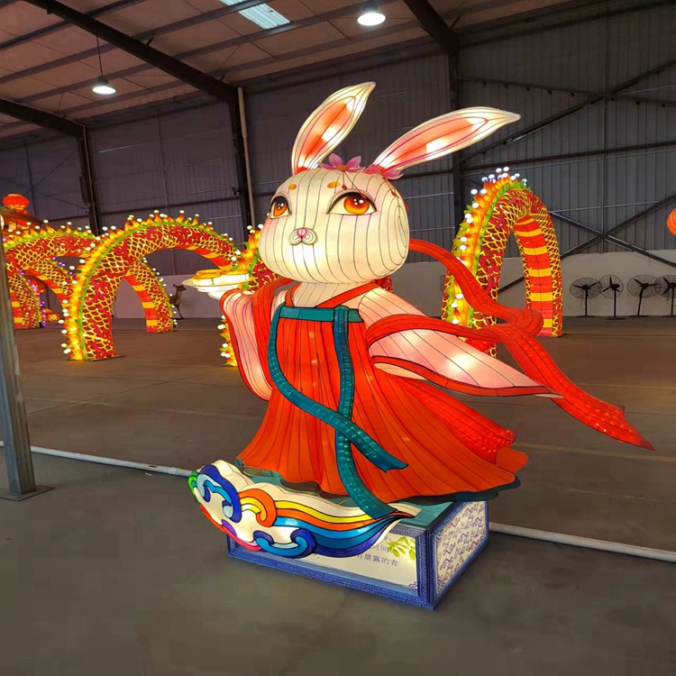 春节新年彩灯花灯制作
