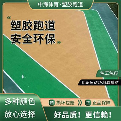 透气型塑胶跑道多少钱一平米_塑胶跑道厂家