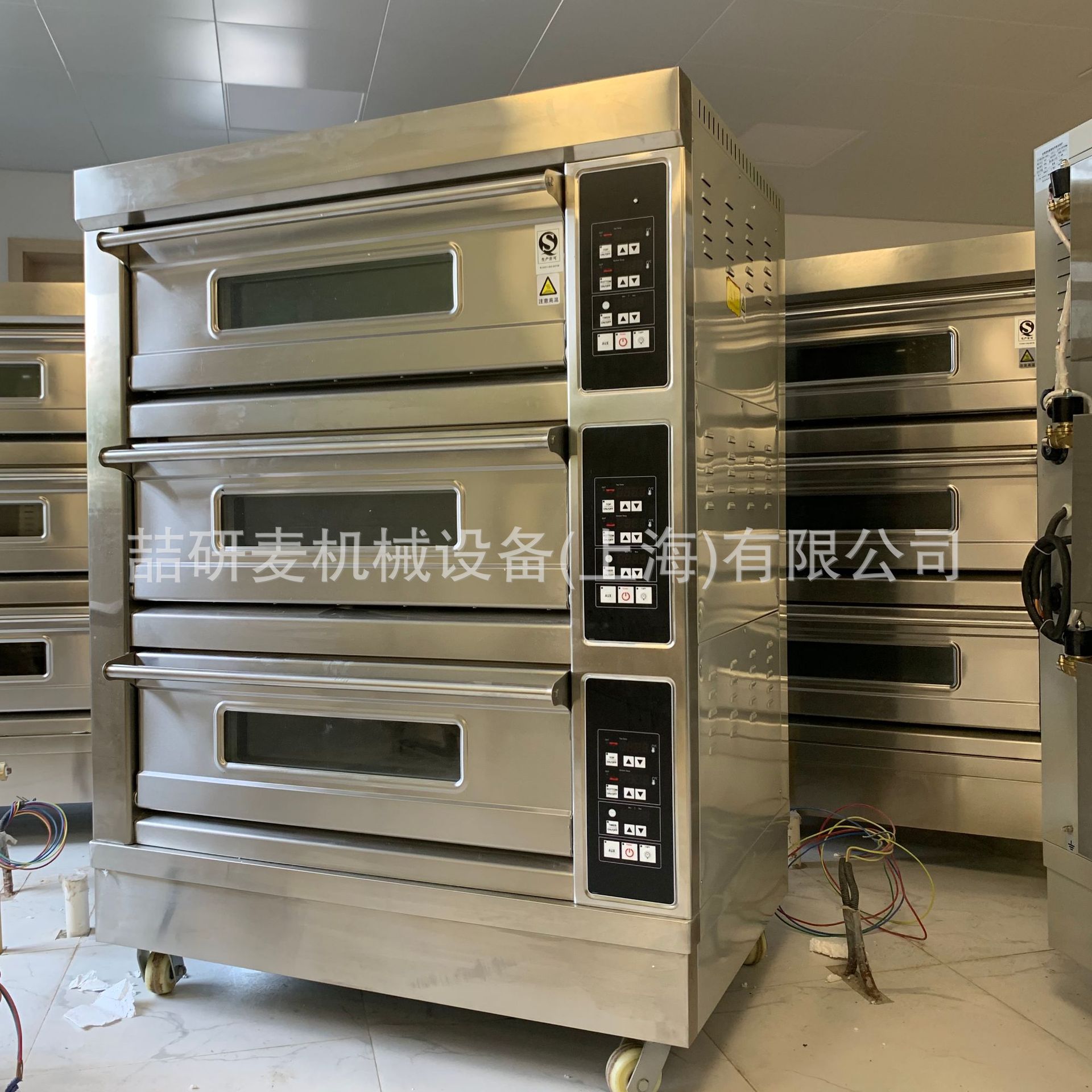 定制三层烤箱 六盘改九盘十二盘烤箱 全不锈钢烤箱 改欧插层炉