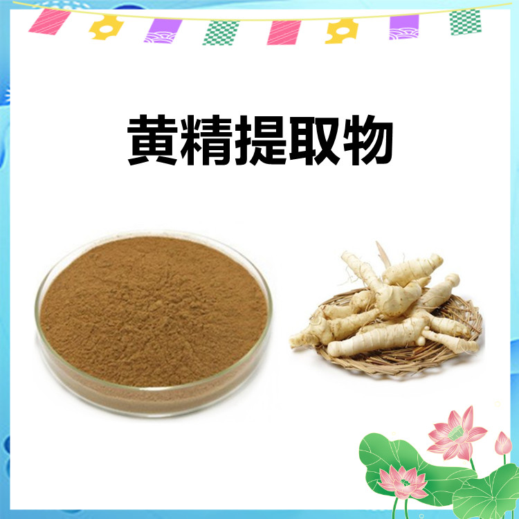 黄精提取物  粉质疏松  资质齐全 质量稳定 植物萃取工艺