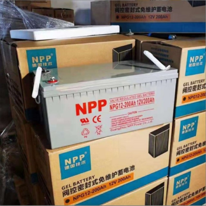 NPP蓄电池 君恒荣盛 环保胶体免维护工匠电瓶