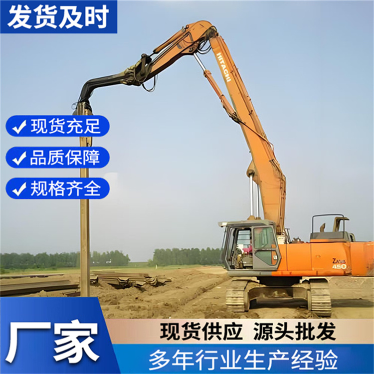 钢板桩打拔租赁 基坑支护可用 机械制造用 服务完善