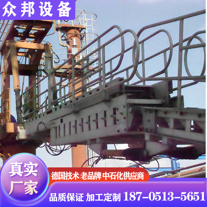 众邦 海上码头登船梯 铝合金带扶手 安全可靠使用放心