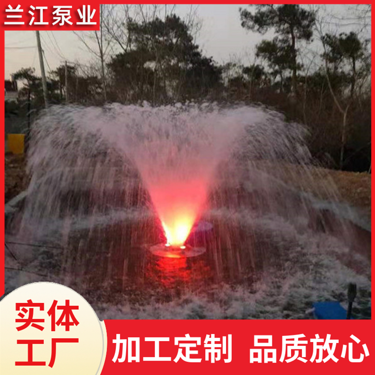 微孔 景观河道用缺氧厌池 喷泉 微纳米 太阳能曝气机 兰江泵业
