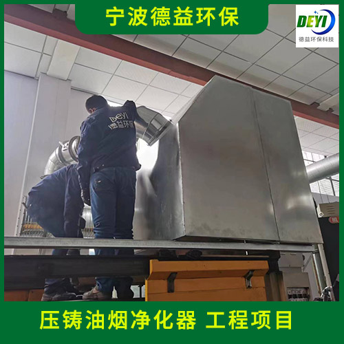 宁波德益环保 压铸机油烟净化器 铝熔炉油烟净化器