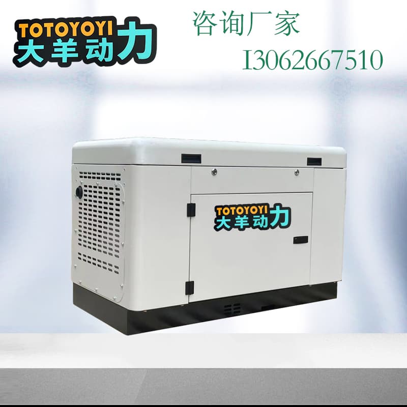 大羊动力厂家  高原型10kw柴油发电机带涡轮增压