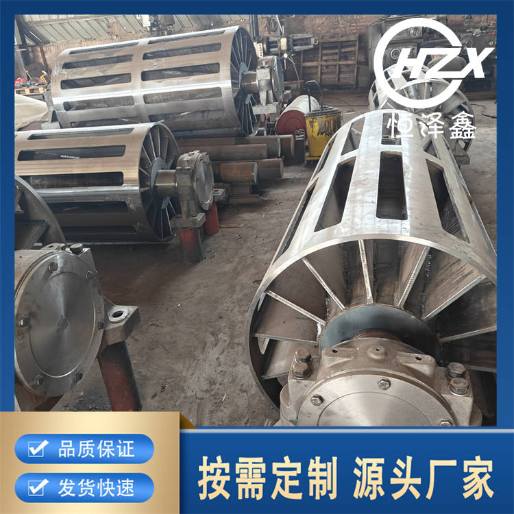 输送机滚筒 输送机改向滚筒 性能稳定 泽鑫