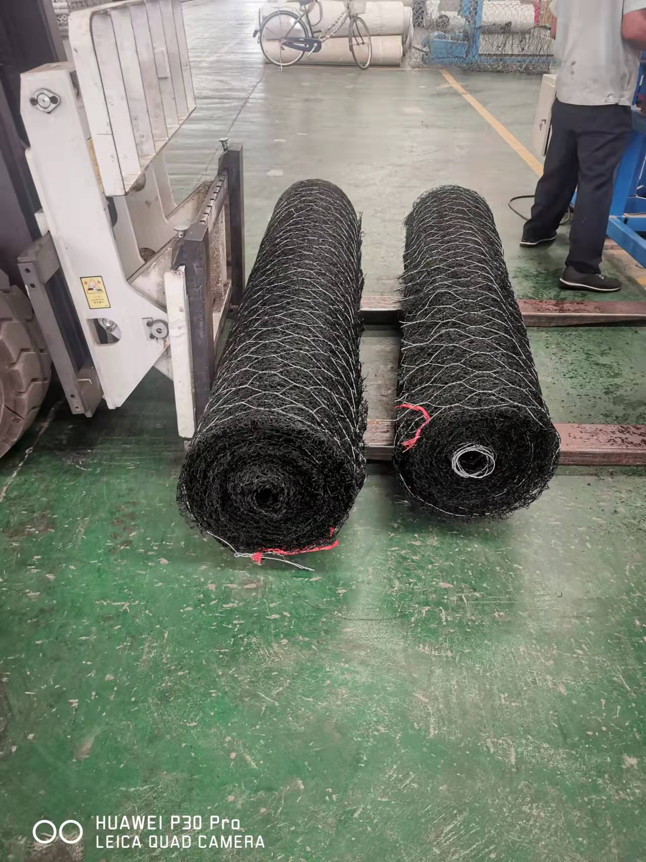 聚丙烯加筋麦克垫  黑色绿色达标麦克垫 边坡防护加筋麦克垫