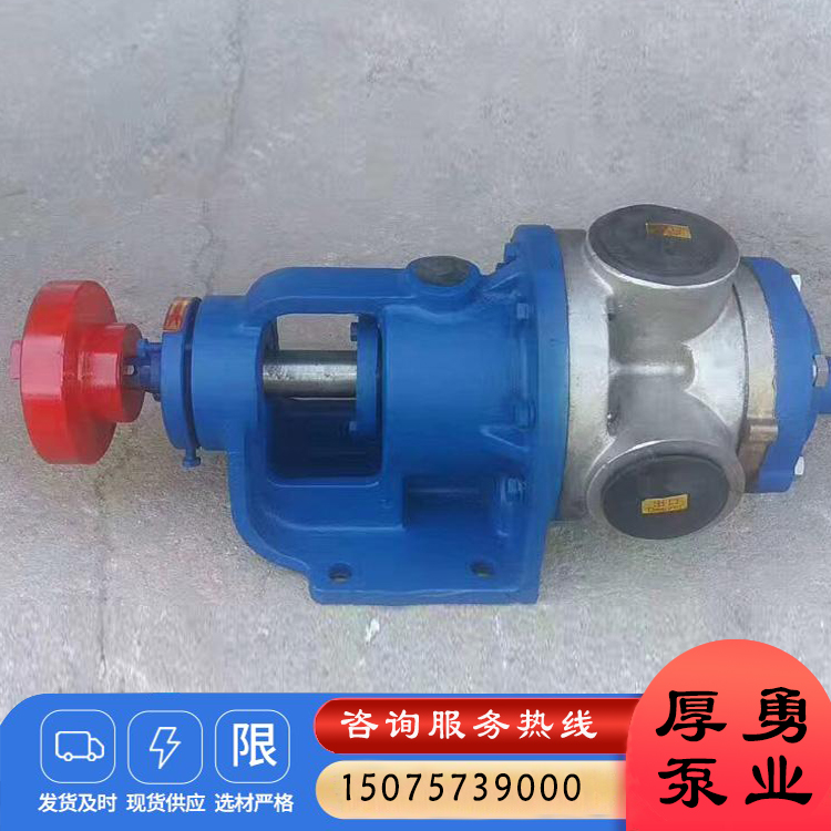 NCB-150/0.5不锈钢转子泵 高粘度内齿轮泵 耐腐蚀化工泵