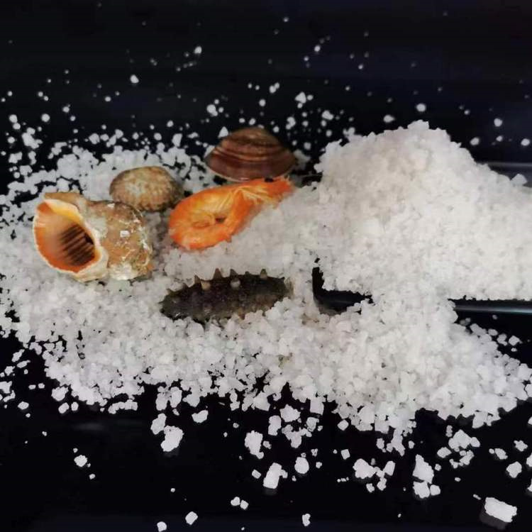 厂家批发 水产养殖养鱼养虾用颗粒状速溶海水晶 鱼虾饲料海盐