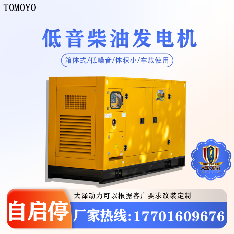 大泽动力 矿上应急用40KW柴油发电机 TO42000ET-V 箱体式