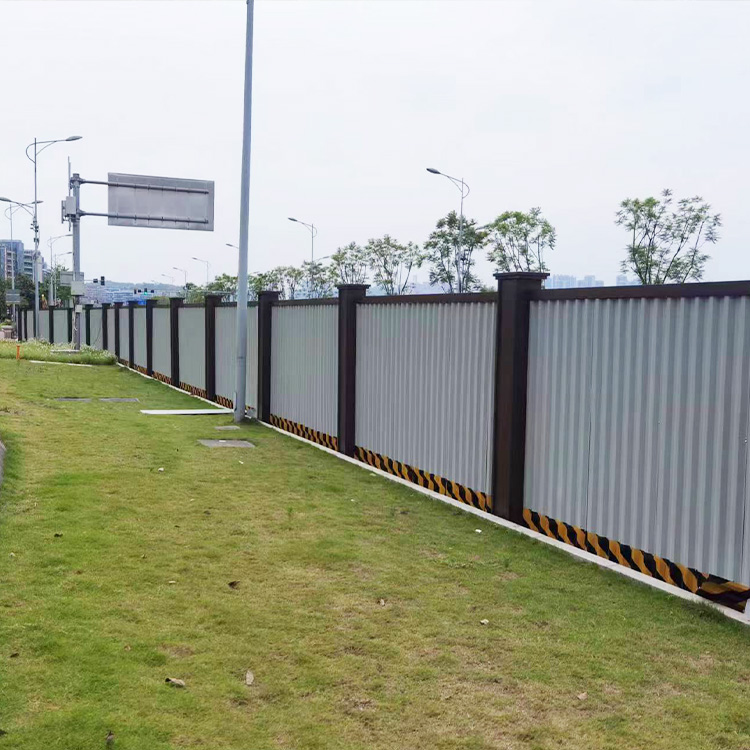 施工现场围挡 B1围挡钢结构施工围挡