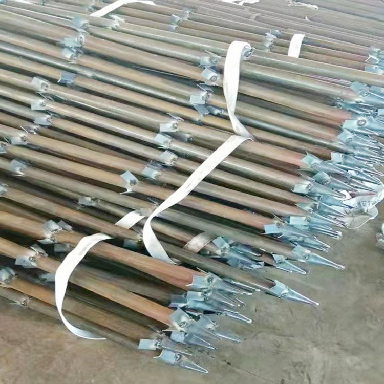 注浆钢花管 用于 桥梁桩基 车丝锁尖打孔