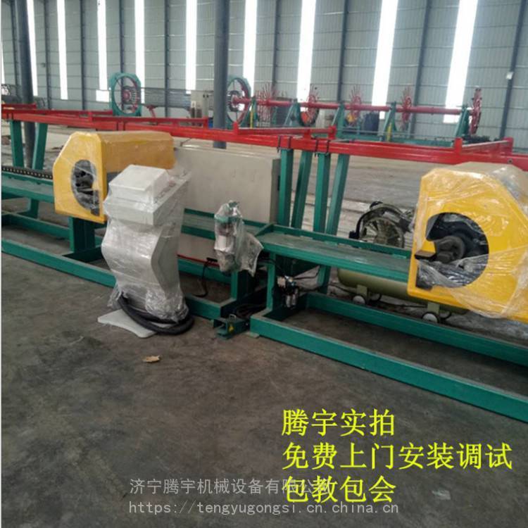 全自动钢筋五机头箍筋成型机腾宇生产