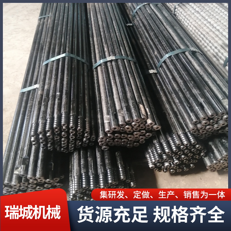 高炉钻杆 快速接头 开堵眼机钻杆隧道工程支护 制造工艺简单重磨方便