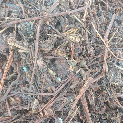 中药肥药渣物料干净养分含量高可做花肥轻质绿化介质改善土壤
