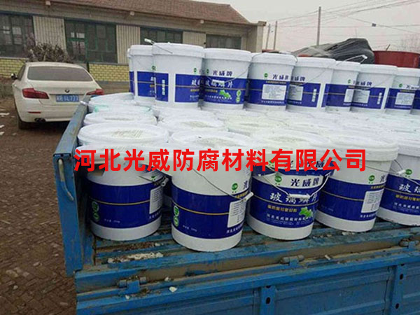 现货供应乙烯基玻璃鳞片胶泥 玻璃鳞片胶泥 中温高温脱硫塔烟道污水池玻璃鳞片胶泥