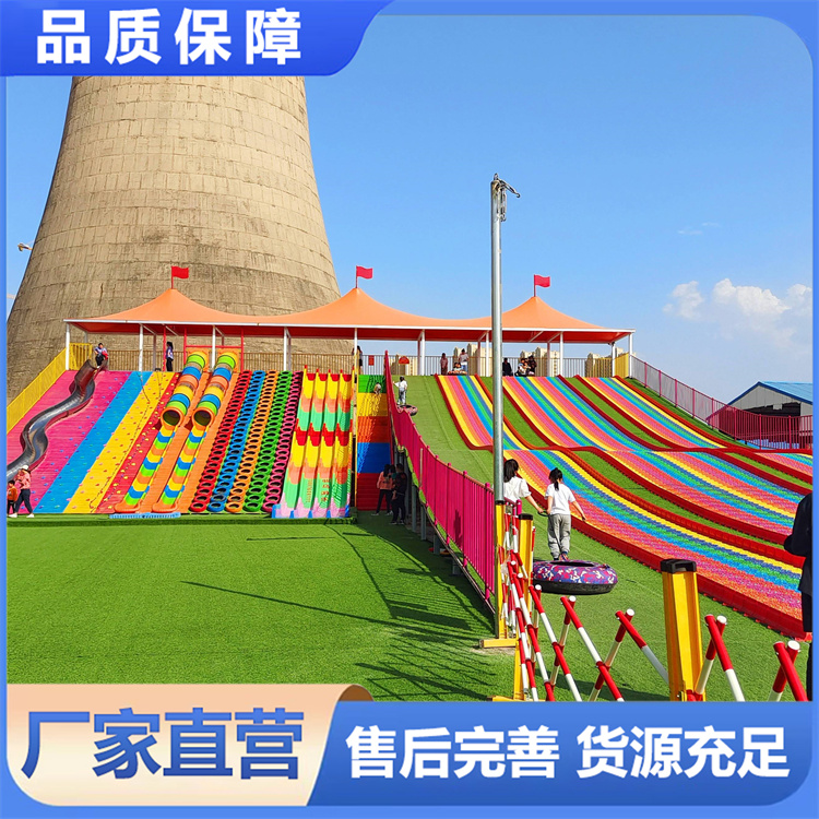 抗晒无动力乐园草坪 免维护人造草 柔软脚感游乐设施户外游乐场塑料人造草皮假草坪