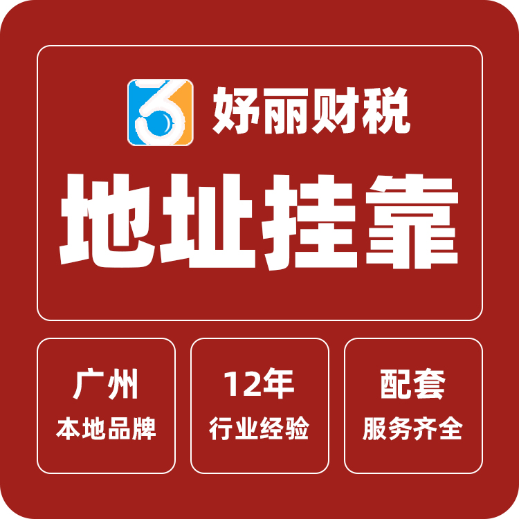 地址挂靠 广州公司注册 代理记账 财税 一条龙全包 妤丽财税