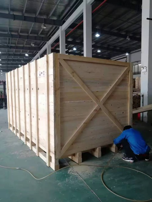 出口实用 实木箱 钢边木箱 无钉箱 大型设备