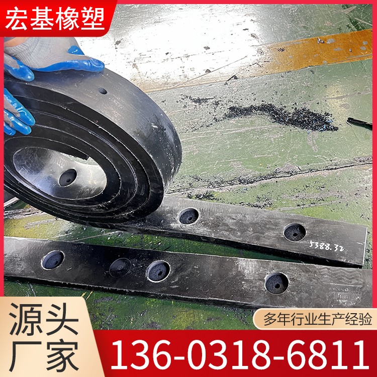 v型缝胶条 二衬台车软搭接橡胶条 伸缩缝密封条 规格定制