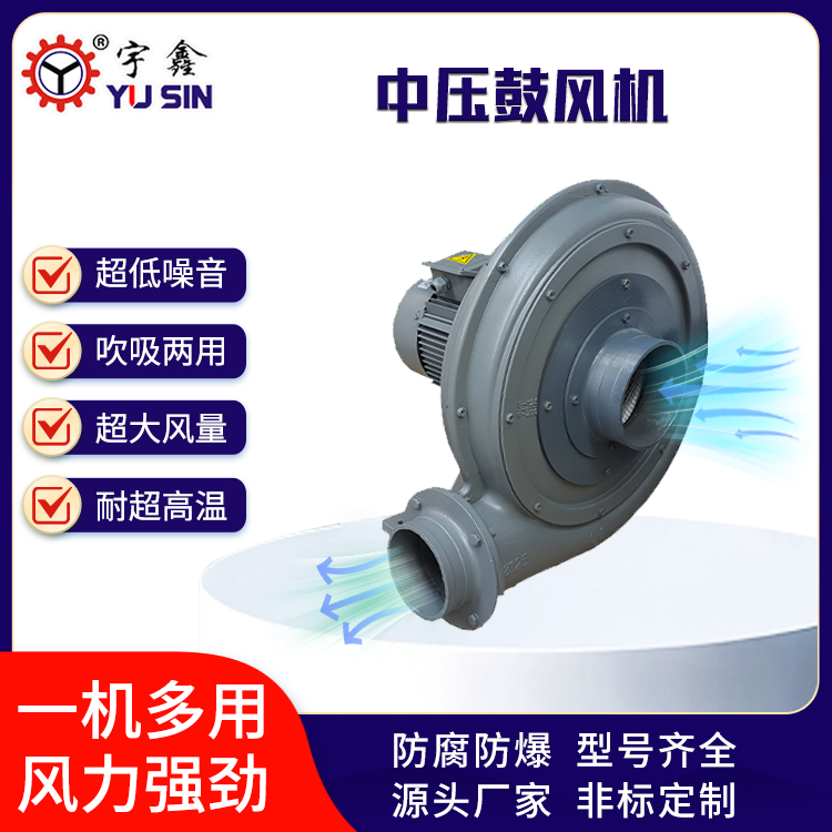 中压鼓风机 隔热型直叶式