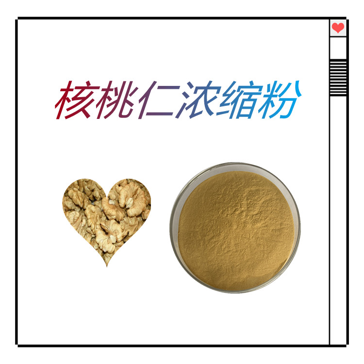 核桃仁浓缩粉   三遍水提  喷雾干燥  过筛120目   固体饮料   质量稳定