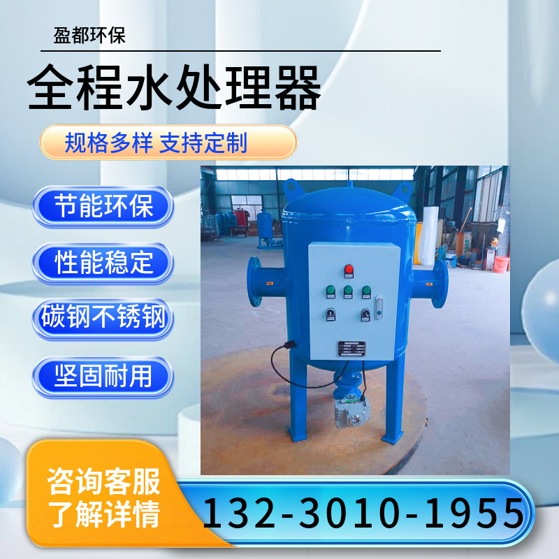 物化全程综合水处理器  智能全程水处理仪  DN50多项全程综合水处理器吉安