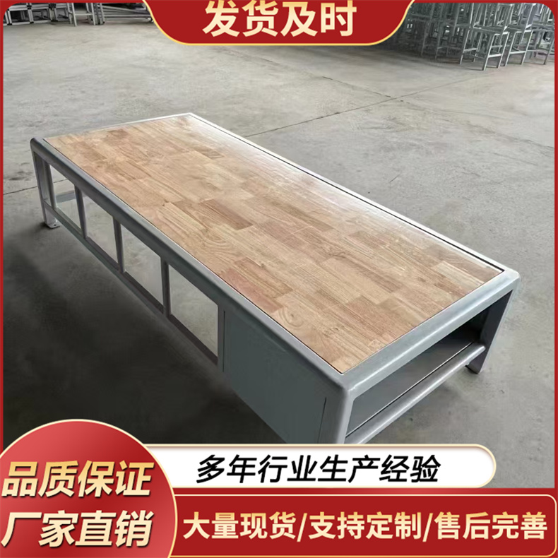 监舍床 监狱床 加厚单人床钢管承重好铁架床