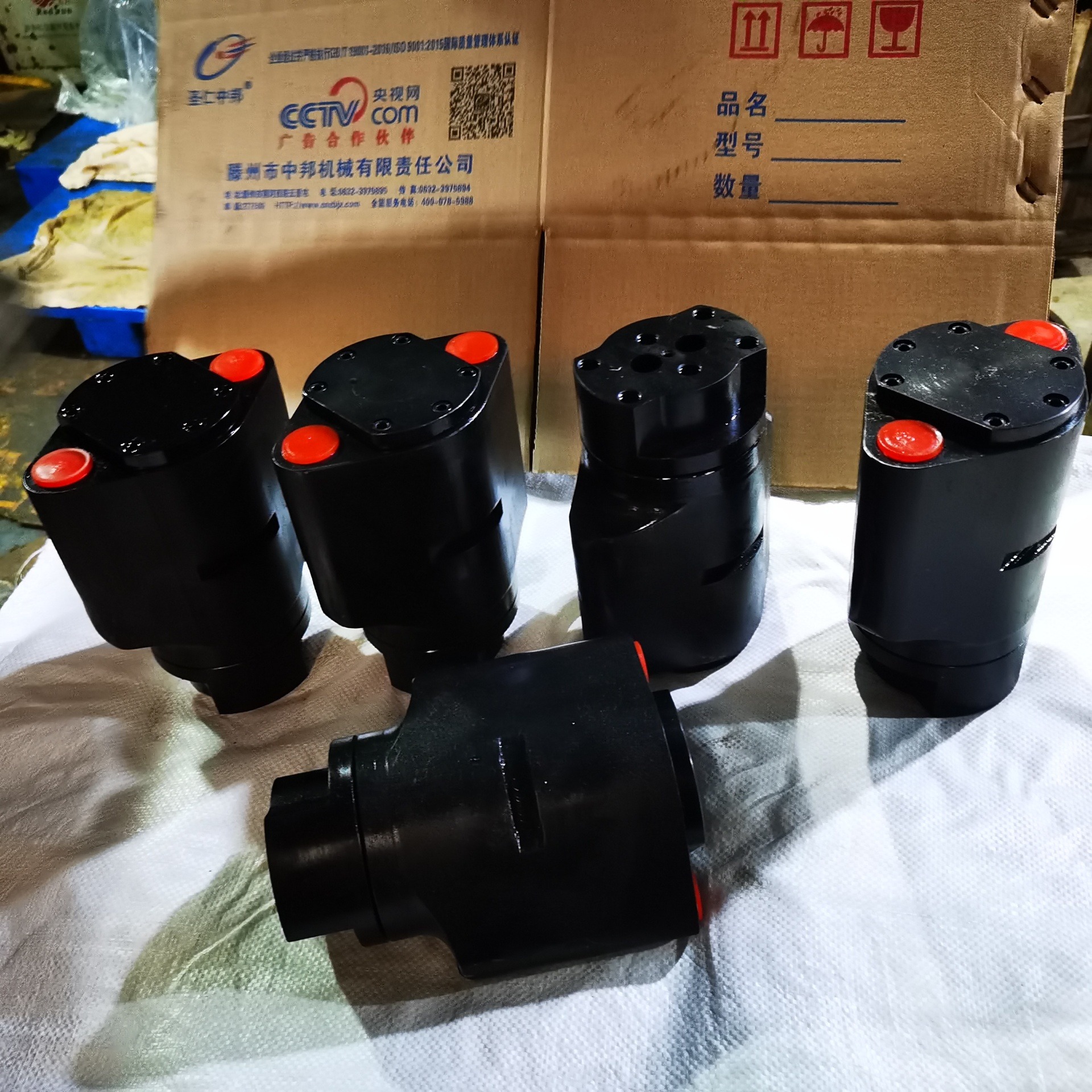中邦 小型挖掘机配套液压回转阀 液压中央回转接头 回转转动灵活