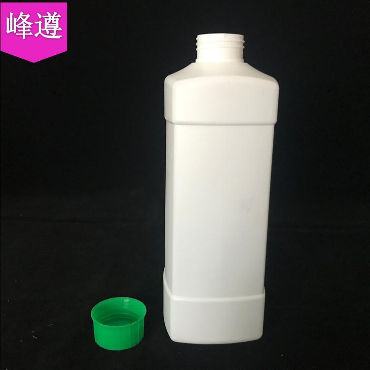 峰遵塑料 方型绿叶瓶 专业供应 化工试剂瓶 PE塑料瓶 1000ml塑 料农药瓶