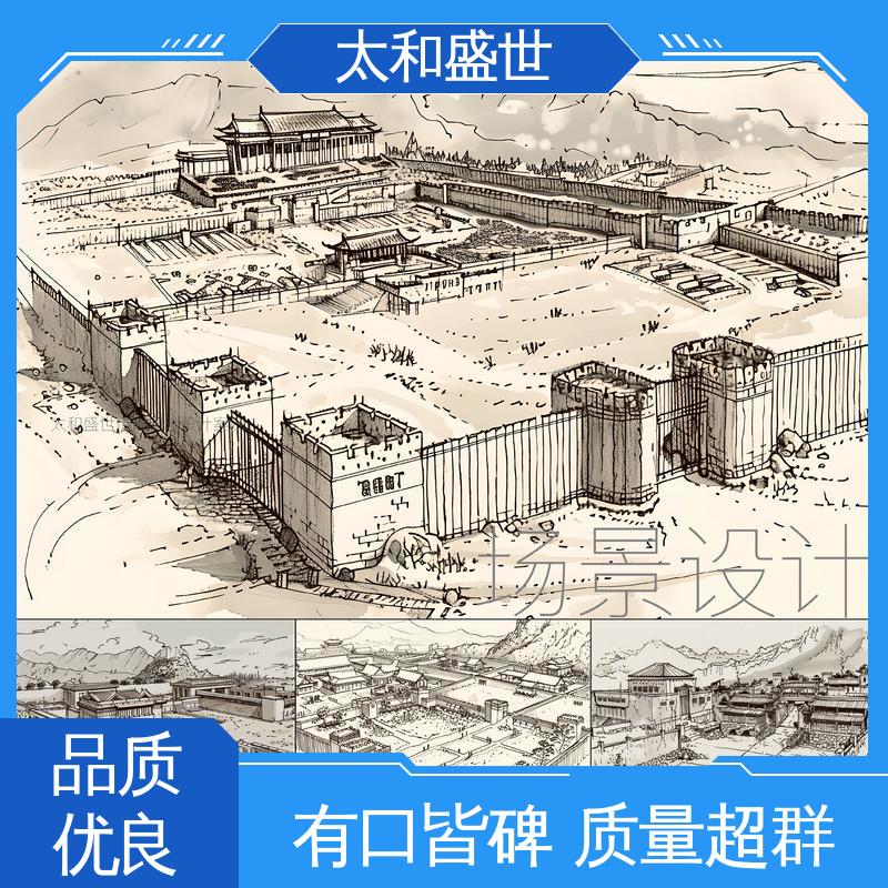 提升视觉传达能力 自由度高 休闲广场空间设计 太和盛世