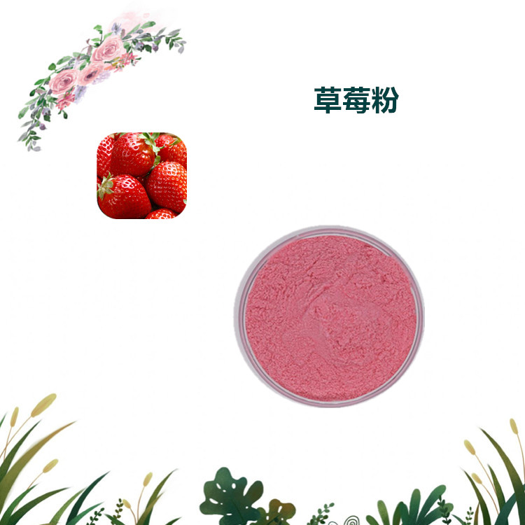 沃特莱斯生物 草莓粉 草莓多酚 水溶性很好 1公斤起订
