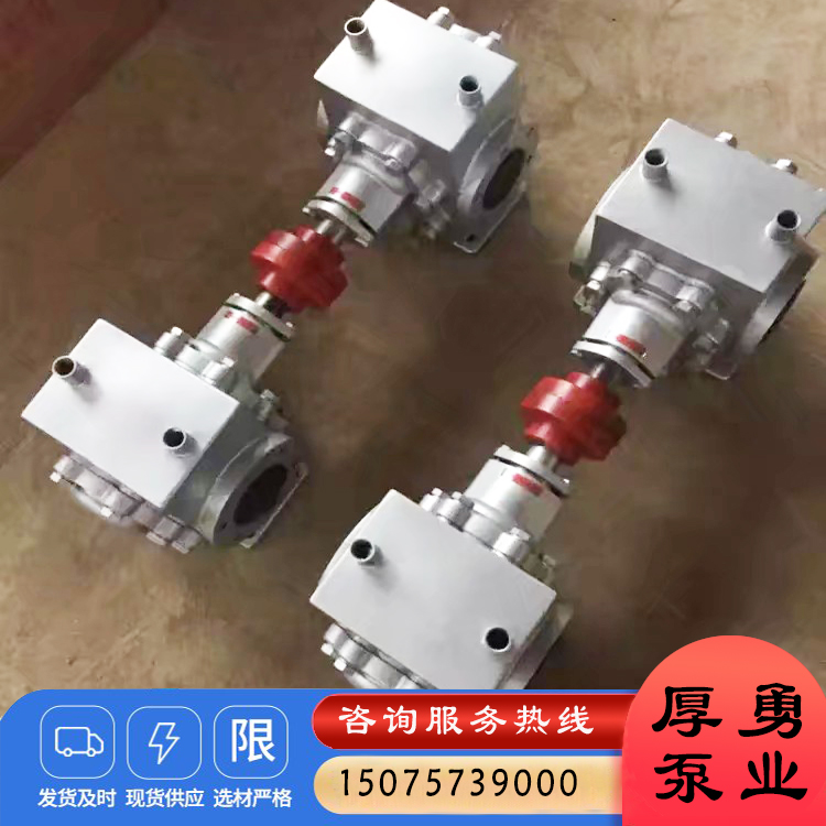 不锈钢保温齿轮泵 沥青保温泵 石蜡保温泵不锈钢外润滑齿轮油泵