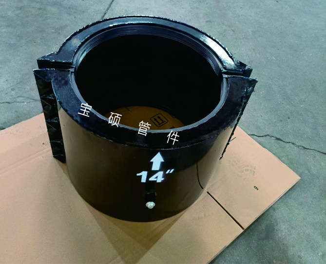 镀锌钢管包法兰连接处抢修节大肚子大头哈夫节承口补漏器规格齐全