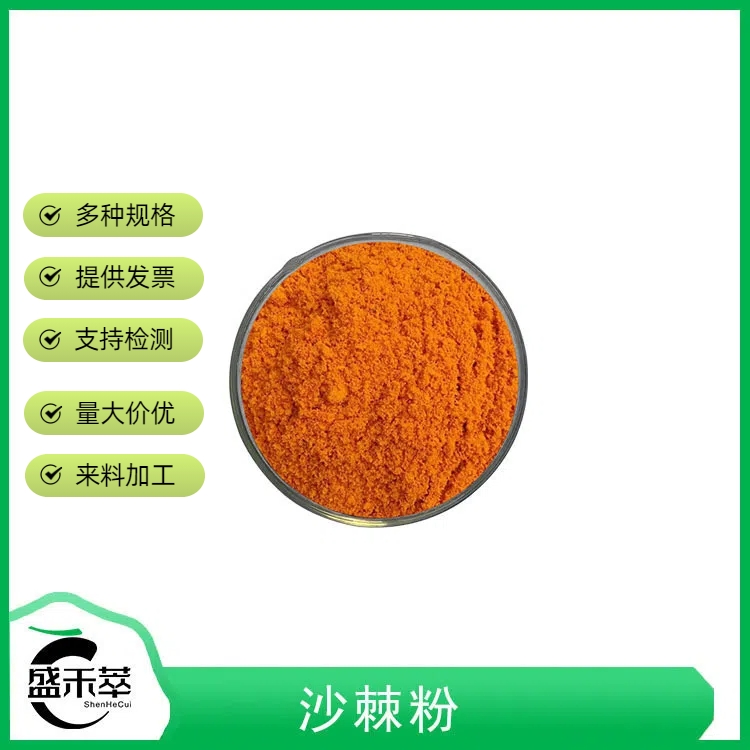 沙棘粉99%  沙棘果汁粉 果蔬酵素粉 1kg起发 盛禾萃现货 水溶性