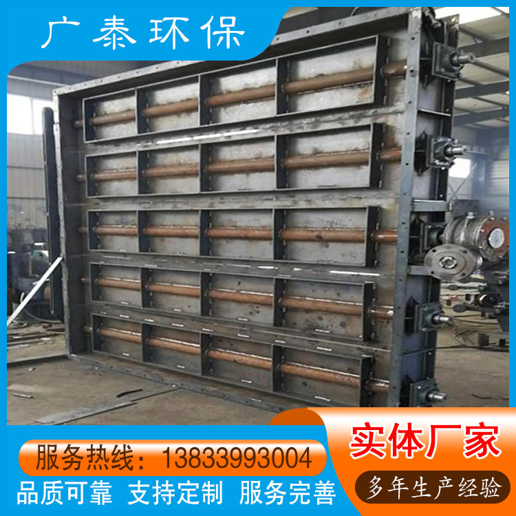 管道通风蝶阀 涡轮法兰风量调节阀 广泰定制矩形通风蝶阀 厂家供应