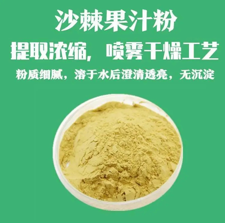 沙棘果粉 SC证 食品级 固体饮料冲调 压片糖果 原料粉
