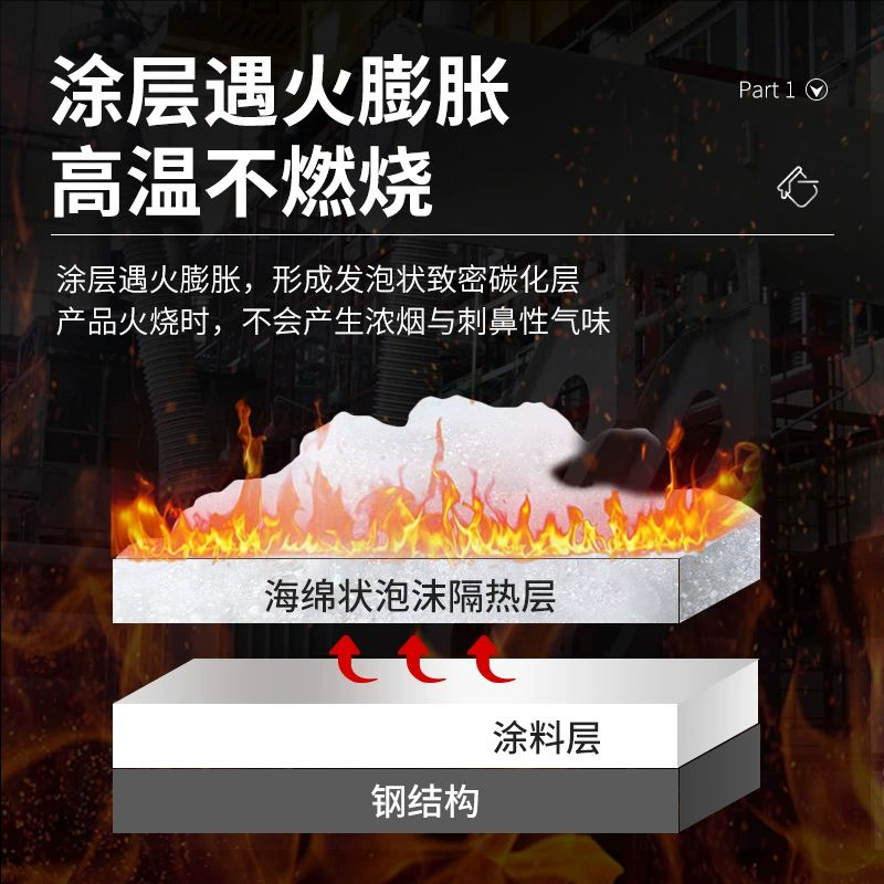 防火涂料施工方式-用量-用途 施工现场指导