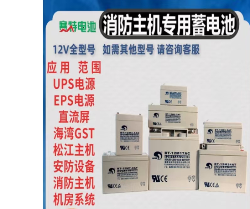 赛特蓄电池12V50AH