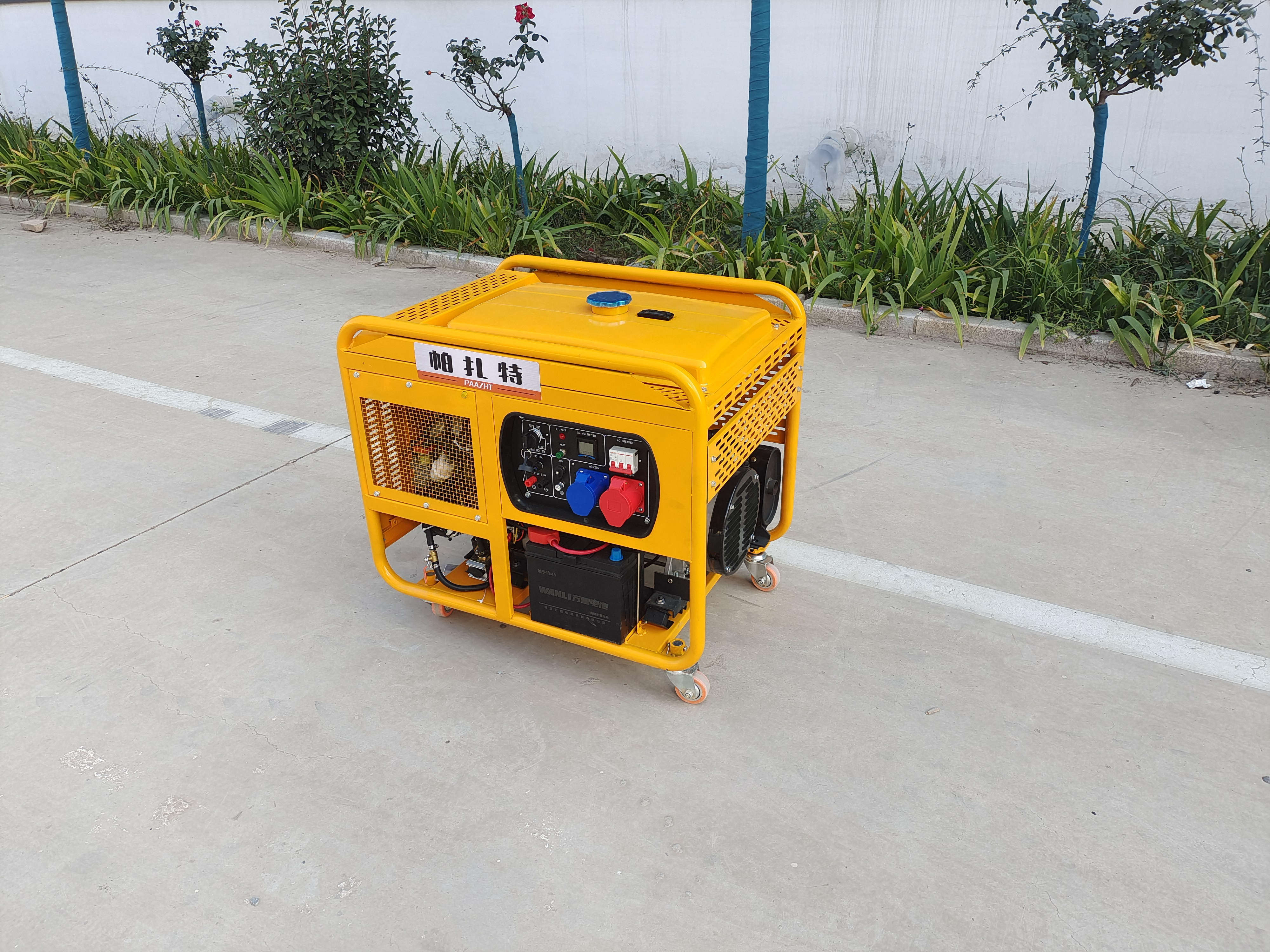 帕扎特15kw柴油发电机 野营小型
