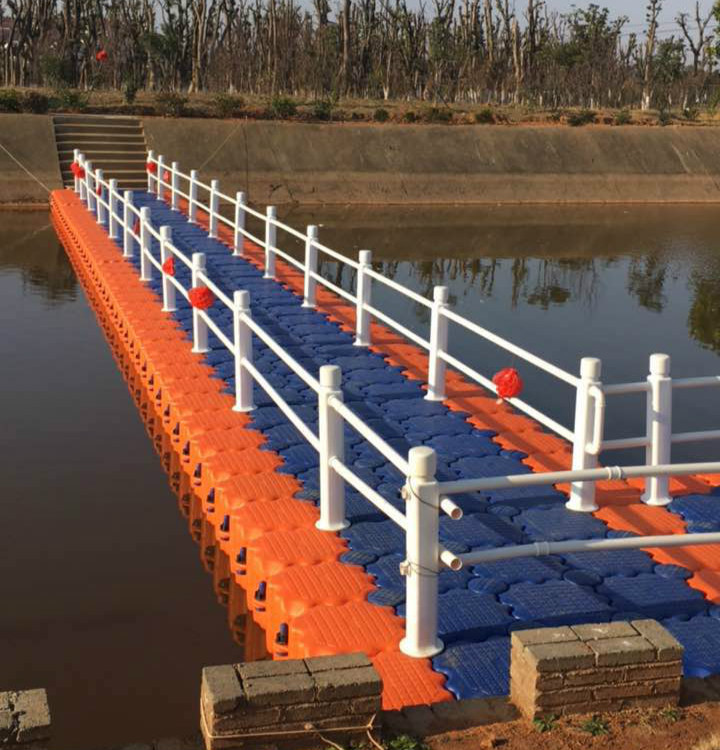 水产养殖网箱 组合式游船码头 浮桥 湖泊游泳池搭建平台