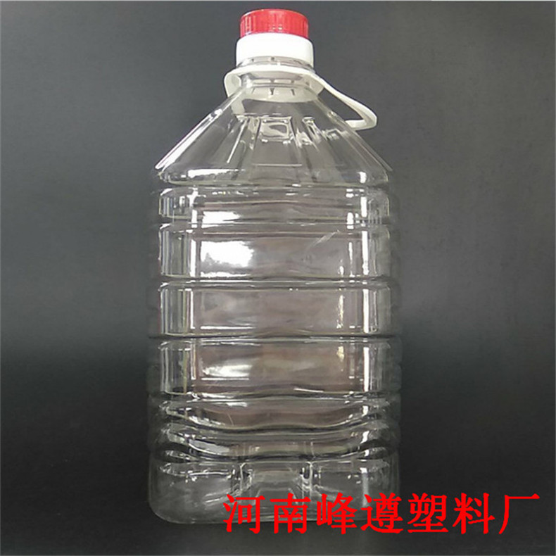 峰遵5斤色拉塑料桶 1L方形塑料瓶 1.8L塑料油桶 调料透明塑料瓶完善的生产管理流程
