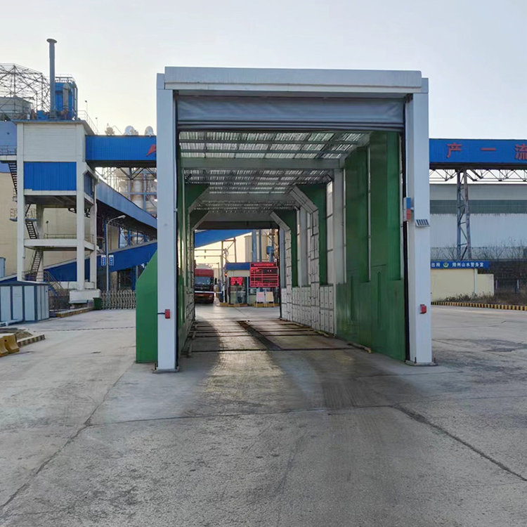 全自动全封闭洗车台工地大门龙门式洗轮机高压冲洗洗车机