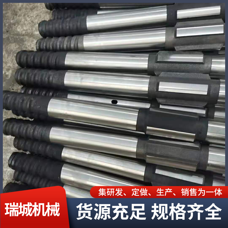 矿用开采台车凿岩机钎尾 挖掘耐磨振打杆 高炉开口钎具