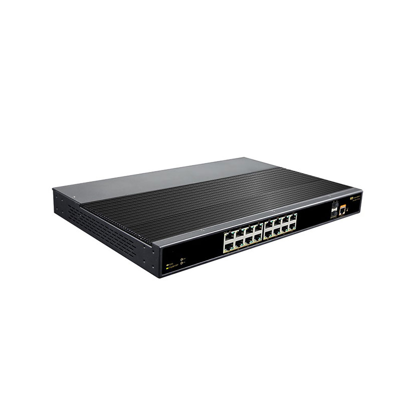 WL-GYJ2016G02SFP 管理型千兆 2光16电工业级交换机