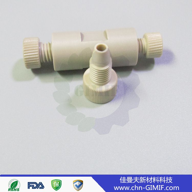 佳曼夫1/16peek二通 液相管路线连接头 两通直通转接头