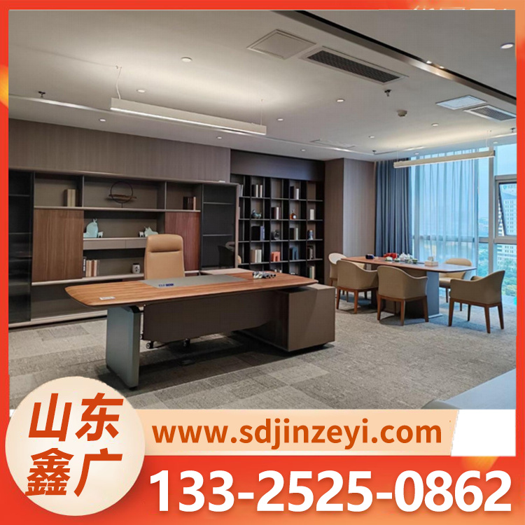 现代老板桌 主管经理桌总裁单人桌 厂家定制 品质保证