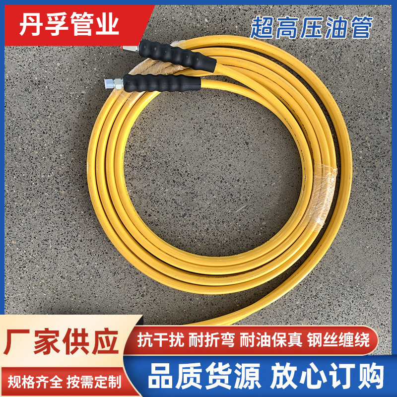 丹孚树脂液压软管接头总成 DN6液压设备超高压软管 发货快