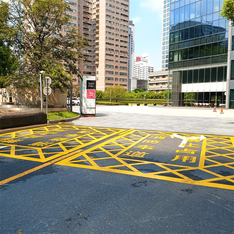 小区划线 厂区划线 马路划线 支持定制